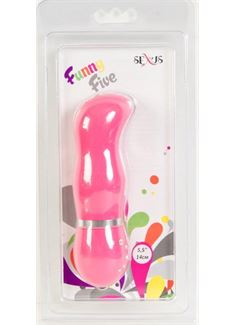 Розовый вибратор Embrace G-wand - 14 см. 