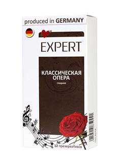 Гладкие презервативы Expert - Классическая опера (12 шт)