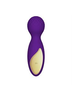 Фиолетовый вибратор Lovely Leopard (12 см)