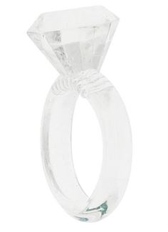 Эрекционное кольцо в виде колечка SILICON DIAMOND COCKRING