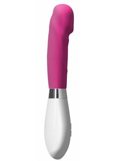 Розовый вибратор Asopus для точки G (21 см)