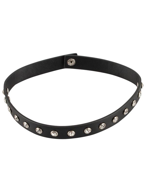 Ошейник Rhinestones с кристаллами