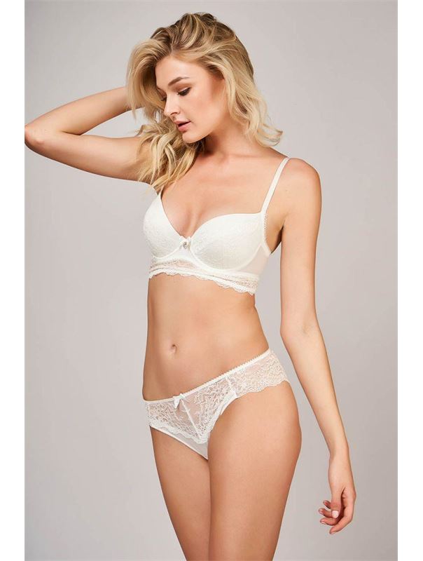 Бюстгальтер из эластичного гладкого полотна