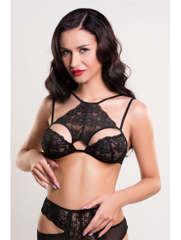 Кружевной бралетт с регулируемыми бретелями
