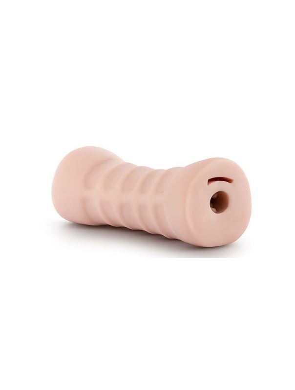 Телесный мастурбатор-ротик Skye