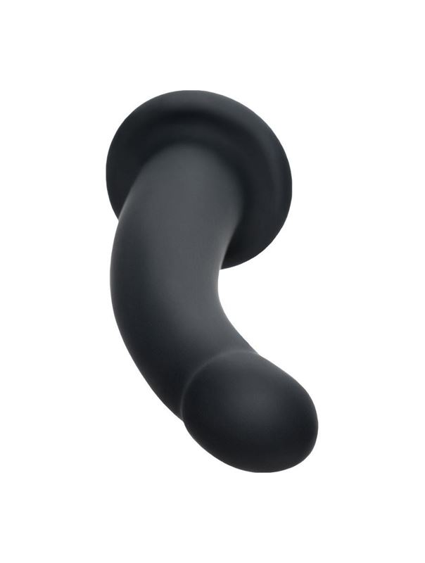 Черный анальный фаллоимитатор Serpens (14 см)