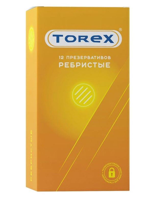Текстурированные презервативы Torex Ребристые (12 шт)