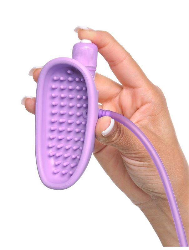 Сиреневая вакуумная вибропомпа для вагины Fantasy For Her Sensual Pump-Her