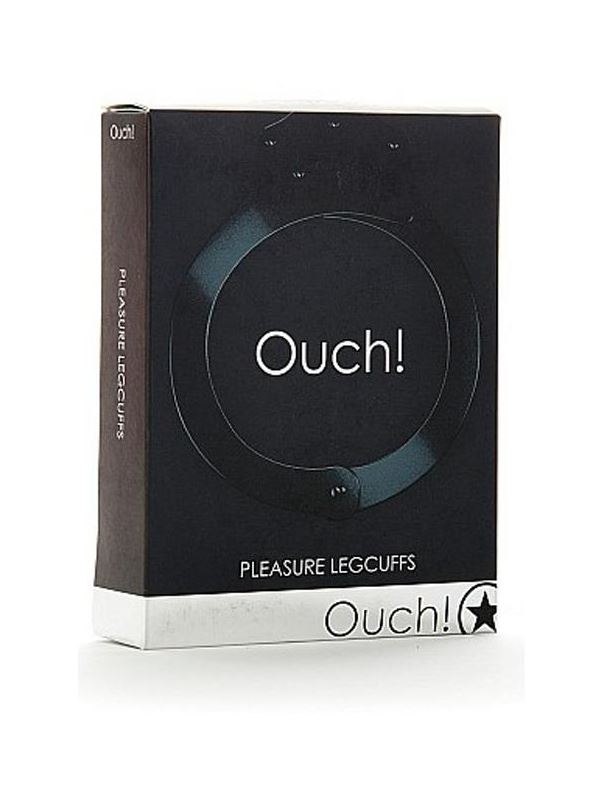 Черные оковы на ноги Pleasure Legcuffs