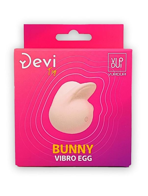 Розовое яичко-зайчик Bunny Vibro Egg
