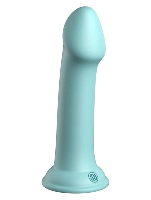 Аквамариновый фаллоимитатор Big Hero 6" Platinum Dillio (17,2 см)