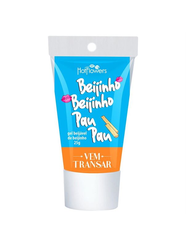 Гель для оральных ласк Beijinho Beijinho Pau Pau со вкусом кокоса (25 гр)