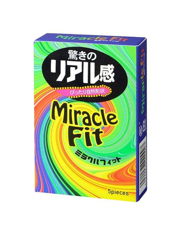 Презервативы Sagami Xtreme Miracle Fit - 5 шт.