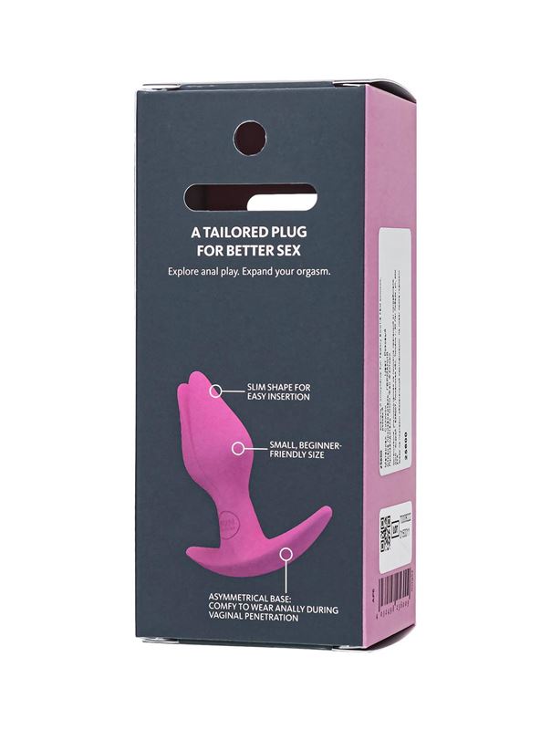 Розовый анальный стимулятор Bootie Fem (8,5 см)