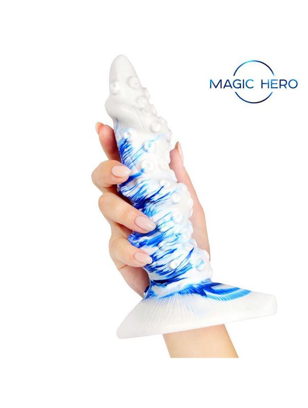 Фантазийный спиралевидный фаллоимитатор-щупальце (22 см)