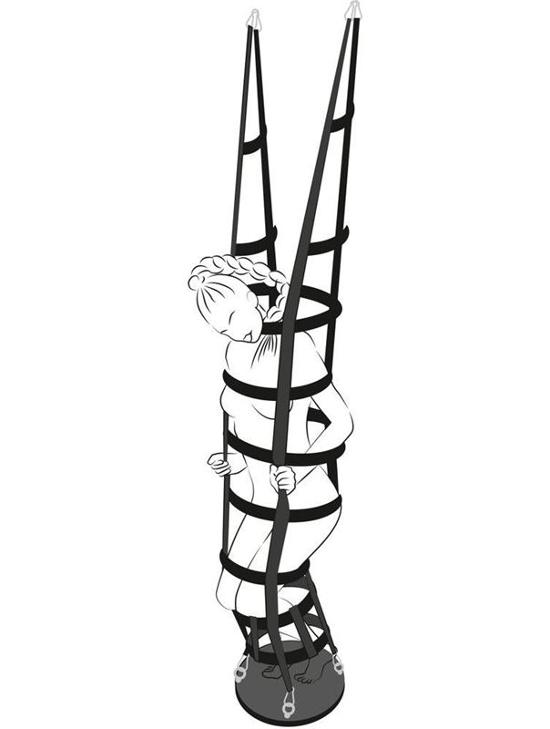 Подвесная клетка из ремешков Hanging Strap Cage