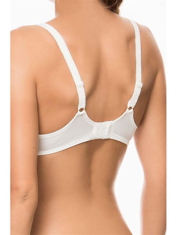 Бюстгальтер балконет Eva с расшитым тюлем