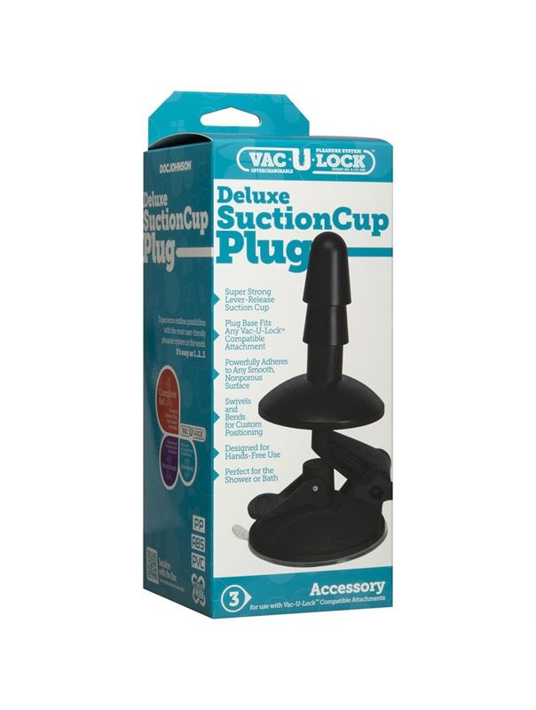 Плаг на присоске Vac-U-Lock Deluxe Suction Cup Plug Accessory