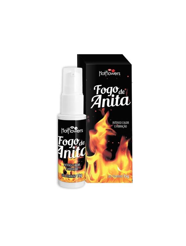 Стимулирующий женский гель Fogo de Anita с согревающим и вибрирующим действием (15 гр)