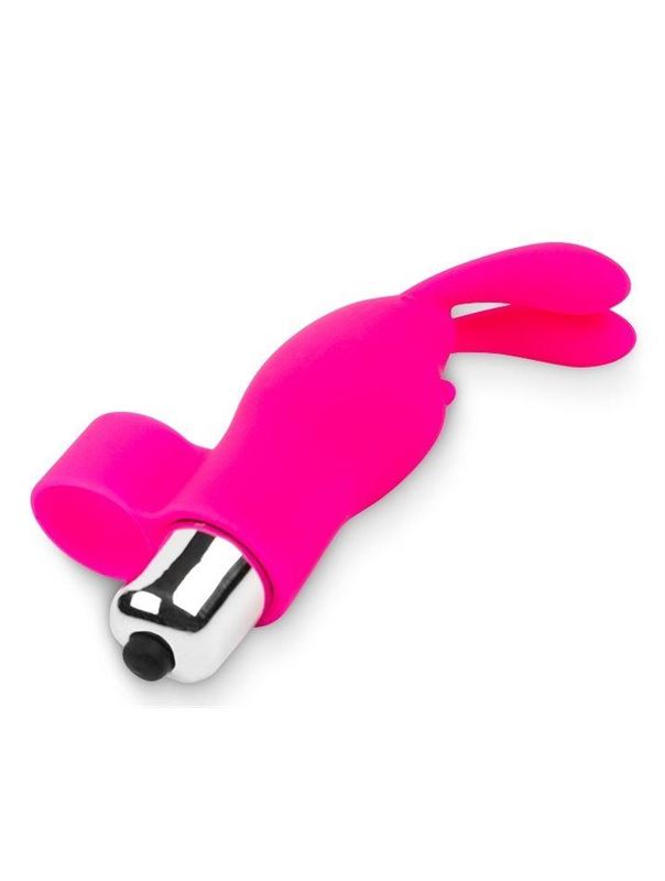 Ярко-розовое эрекционное кольцо c клиторальным стимулятором