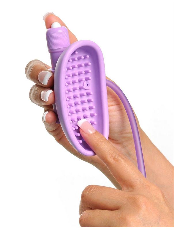 Сиреневая вакуумная вибропомпа для вагины Fantasy For Her Sensual Pump-Her