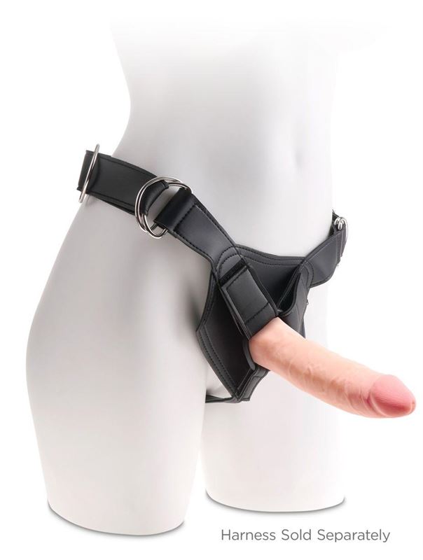 Телесный фаллоимитатор на присоске 7" Triple Density Cock (21 см)