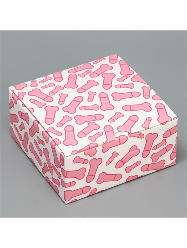 Сборная подарочная коробка «Паттерн» (15 х 15 х 7 см)
