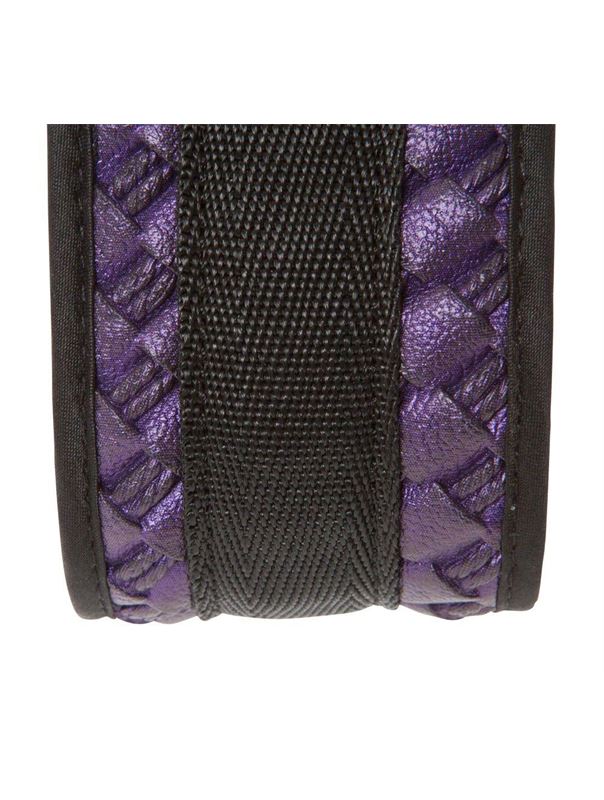 Чёрно-фиолетовый набор для бондажа Bondage Set