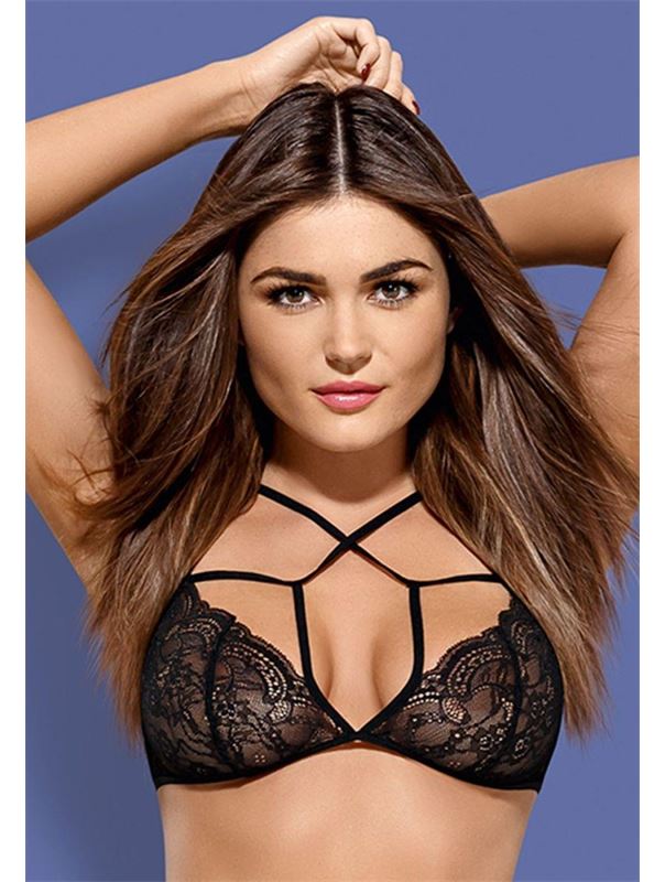 Кружевной бюстгальтер со стреп-лентами