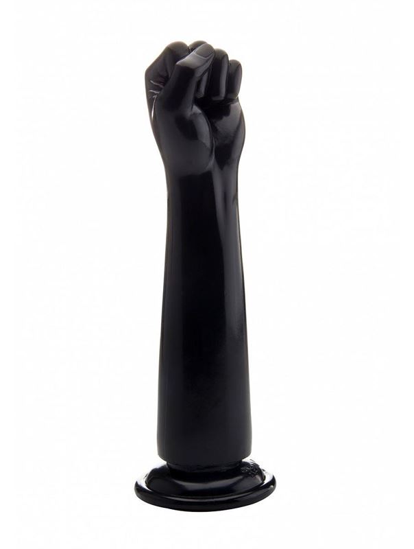 Чёрный кулак для фистинга Fisting Power Fist (32,5 см)
