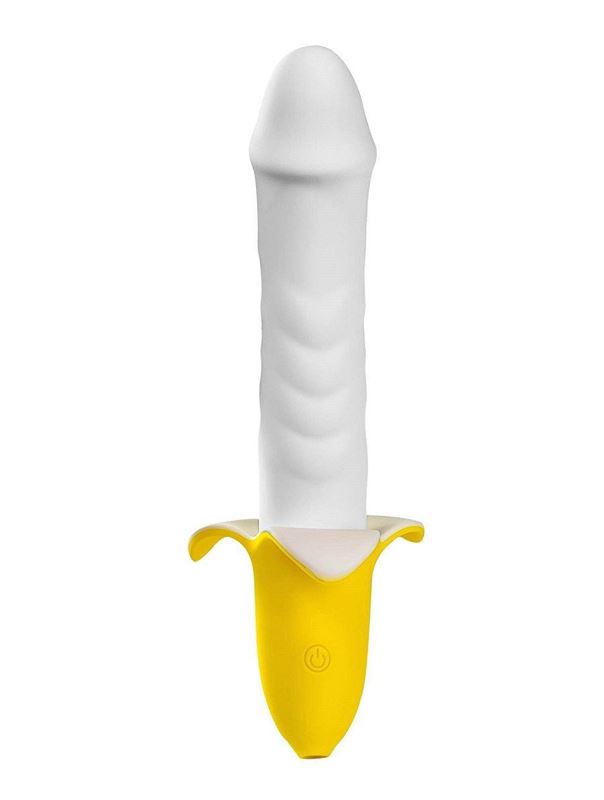 Мощный пульсатор в форме банана Banana Pulsator (19,5 см)