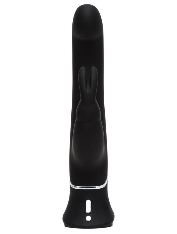Черный вибратор кролик G-Spot Stroking Vibrator (24,2 см)