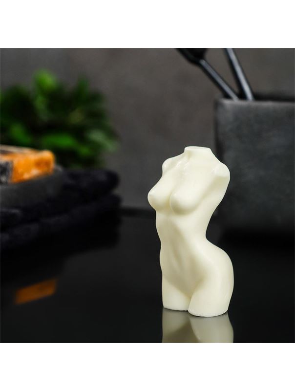 Белое фигурное мыло «Женское тело №1» (80 гр)