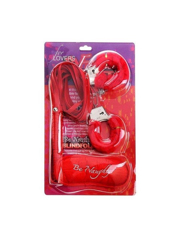 Набор красных аксессуаров для влюблённых