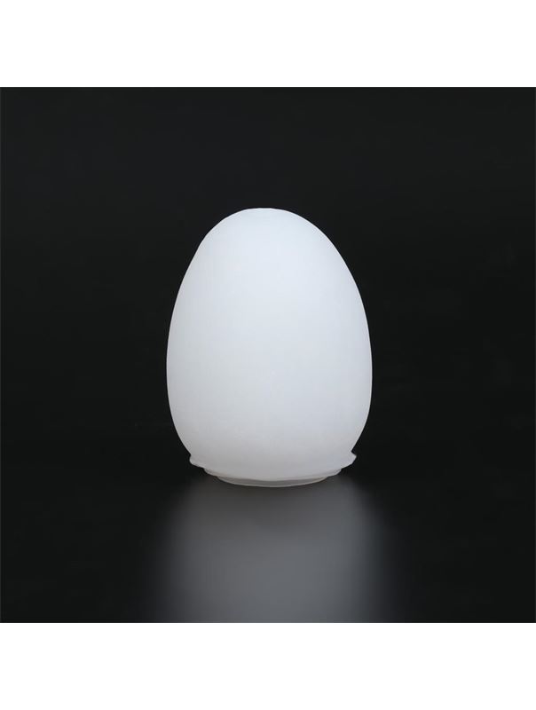 Рельефный мастурбатор EGG в розовом футляре