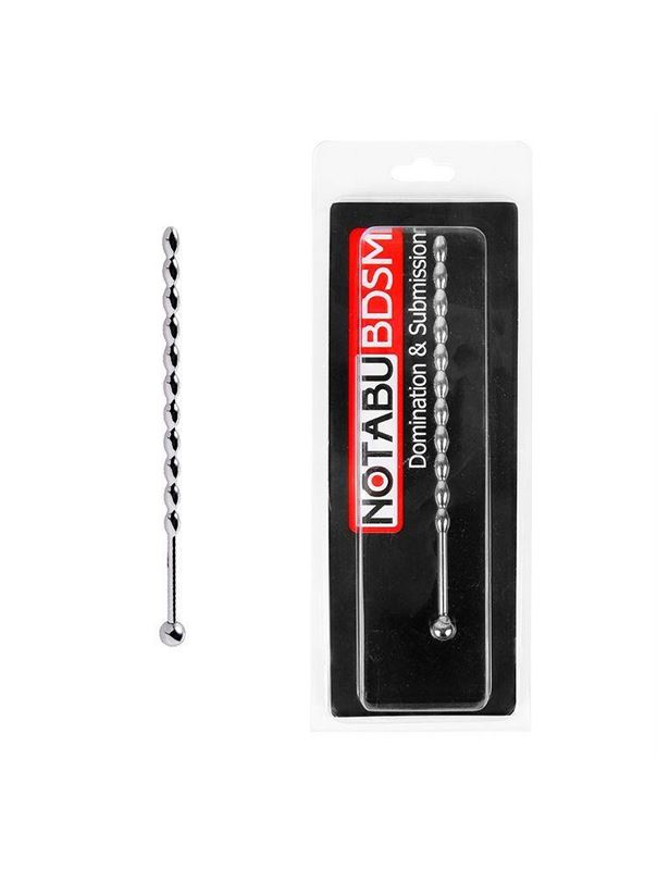 Металлический уретральный плаг елочка без ограничителя (15,5 см)