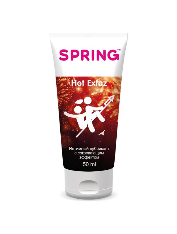 Согревающие интимный лубрикант Spring - Hot Extaz (50 мл)