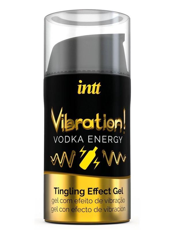 Жидкий интимный гель с эффектом вибрации Vibration! Vodka Energy (15 мл)