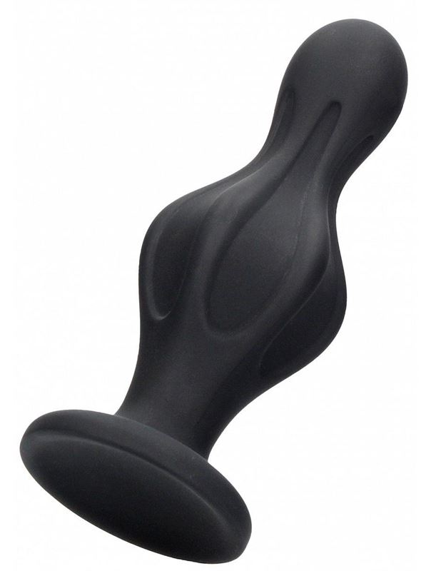 Черная анальная пробка Magic Butt Plug (11,3 см)