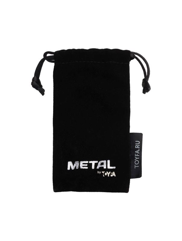 Серебристая анальная втулка-ёлочка (15,5 см)