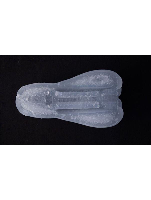 Мастурбатор-вагина с пластинами для нагрева MensMax ORB Warmer