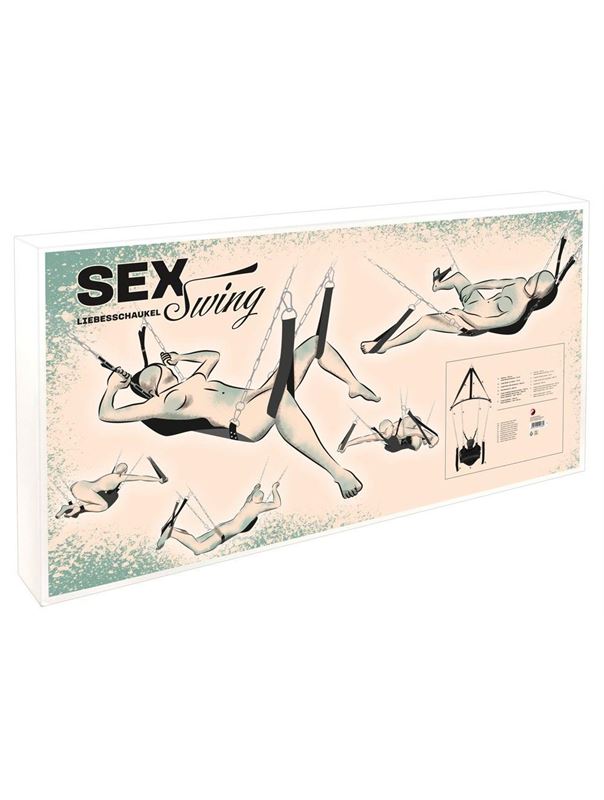 Секс-качели с лежаком и подголовником Sex Swing