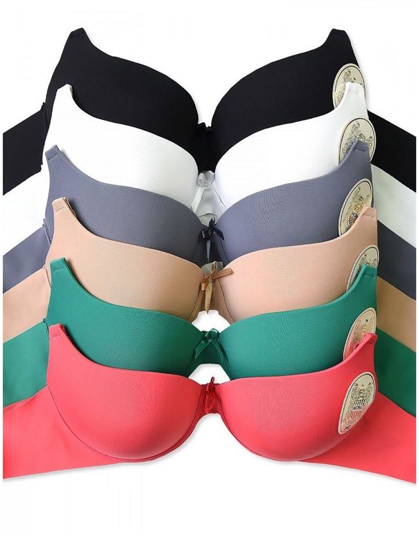 Бесшовный бюстгальтер пуш-ап на косточках