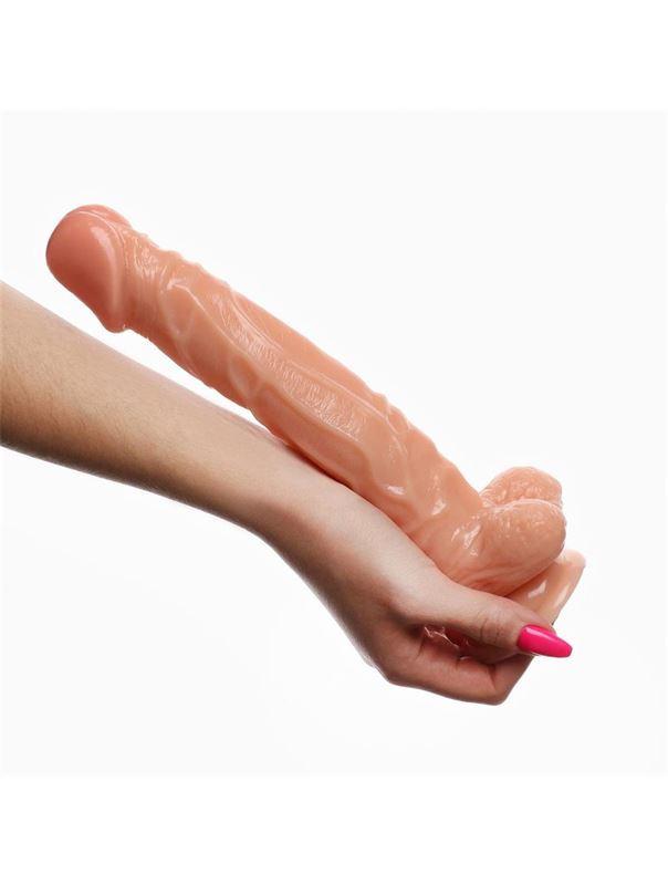 Телесный фаллоимитатор реалистик «Оки-Чпоки» (25 см)