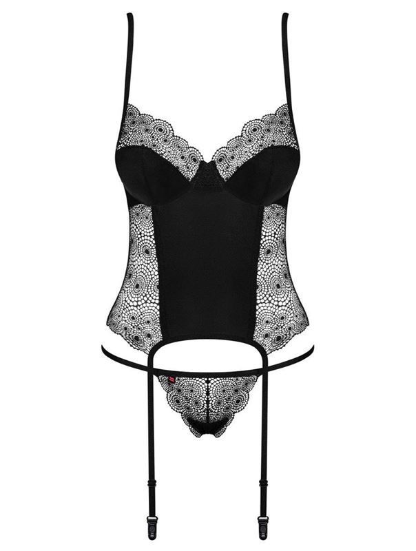 Соблазнительный корсаж Sharlotte со шнуровкой