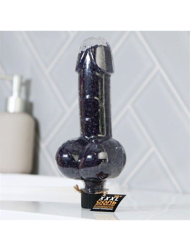 Соль для ванны XXXL с ароматом смородины в пикантном флаконе (340 гр)