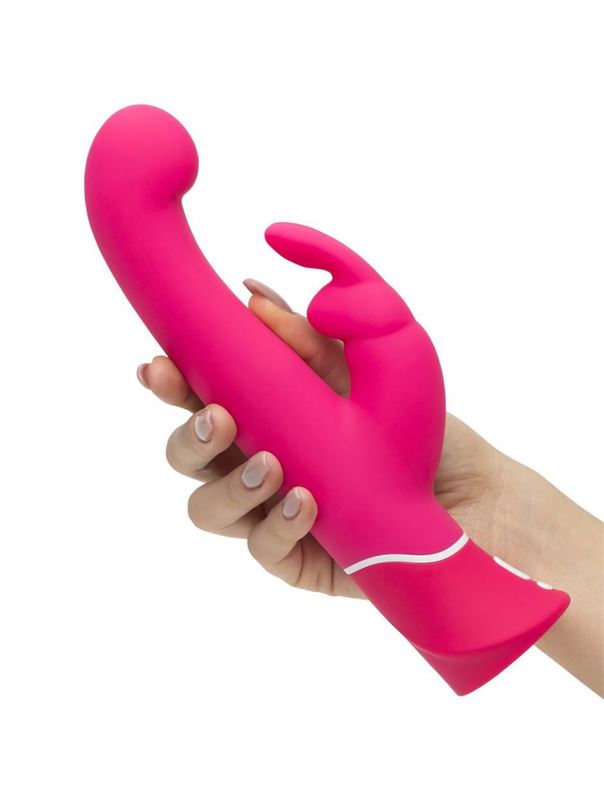 Розовый вибратор кролик G-Spot Rechargeable Rabbit Vibrator (24,1 см)