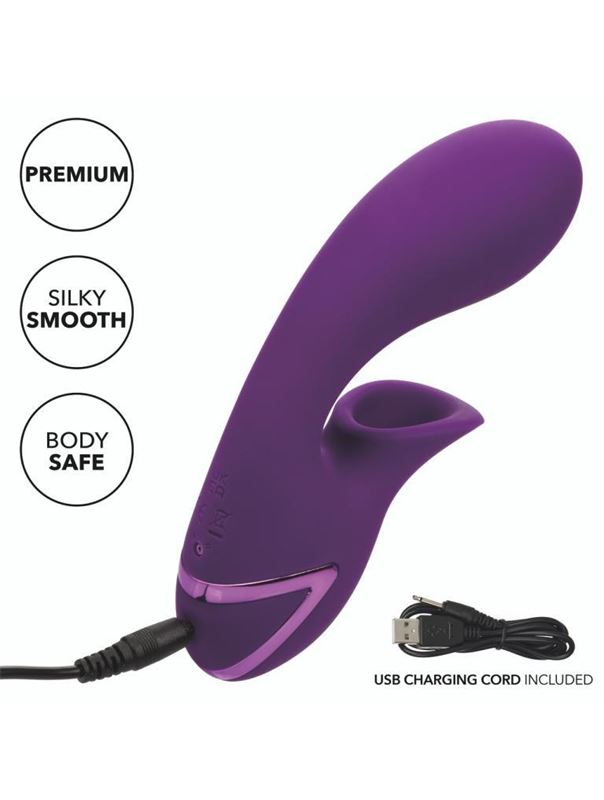 Фиолетовый вибратор кролик Huntington Beach Heartbreaker