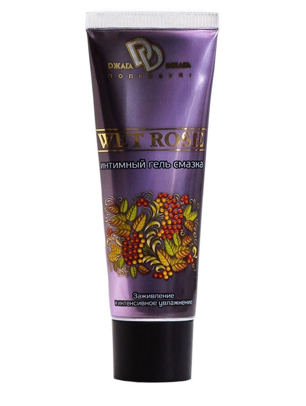 Ухаживающая интимная смазка WET ROSE (30 мл)