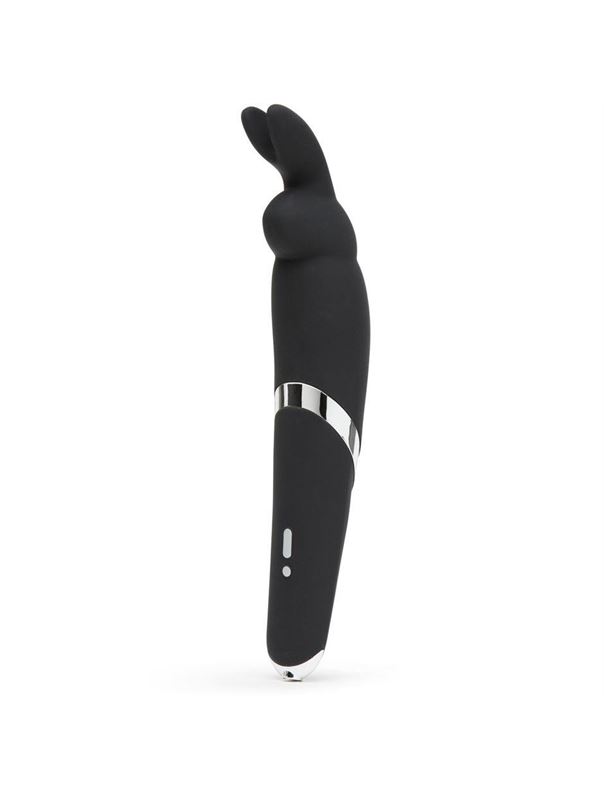 Черный вибратор Rabbit Rechargeable Wand Vibrator (26,7 см)